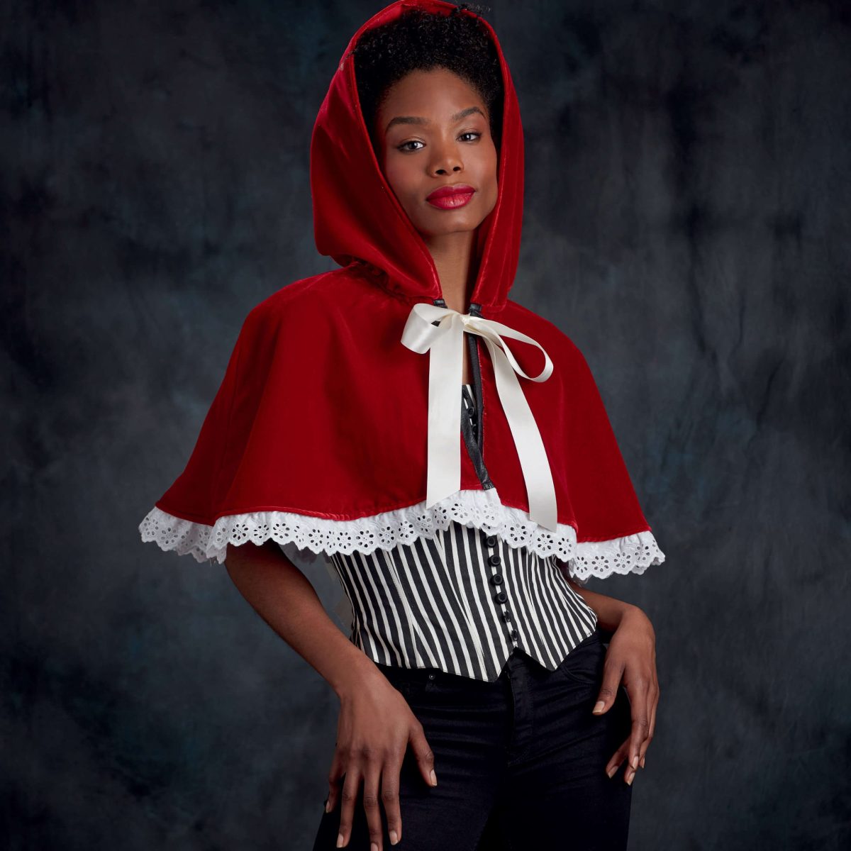 Simplicity Sewing Pattern S9008 Misses' Cape with Tie Costumes