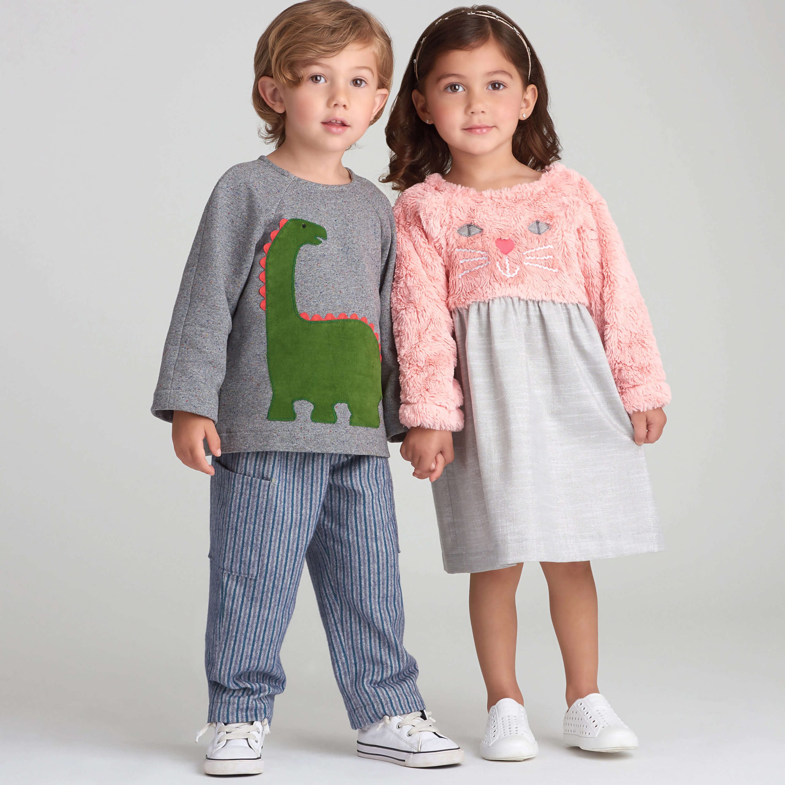 Simplicity Sewing Pattern S9023 Toddlers' Dresses, Top & Trousers