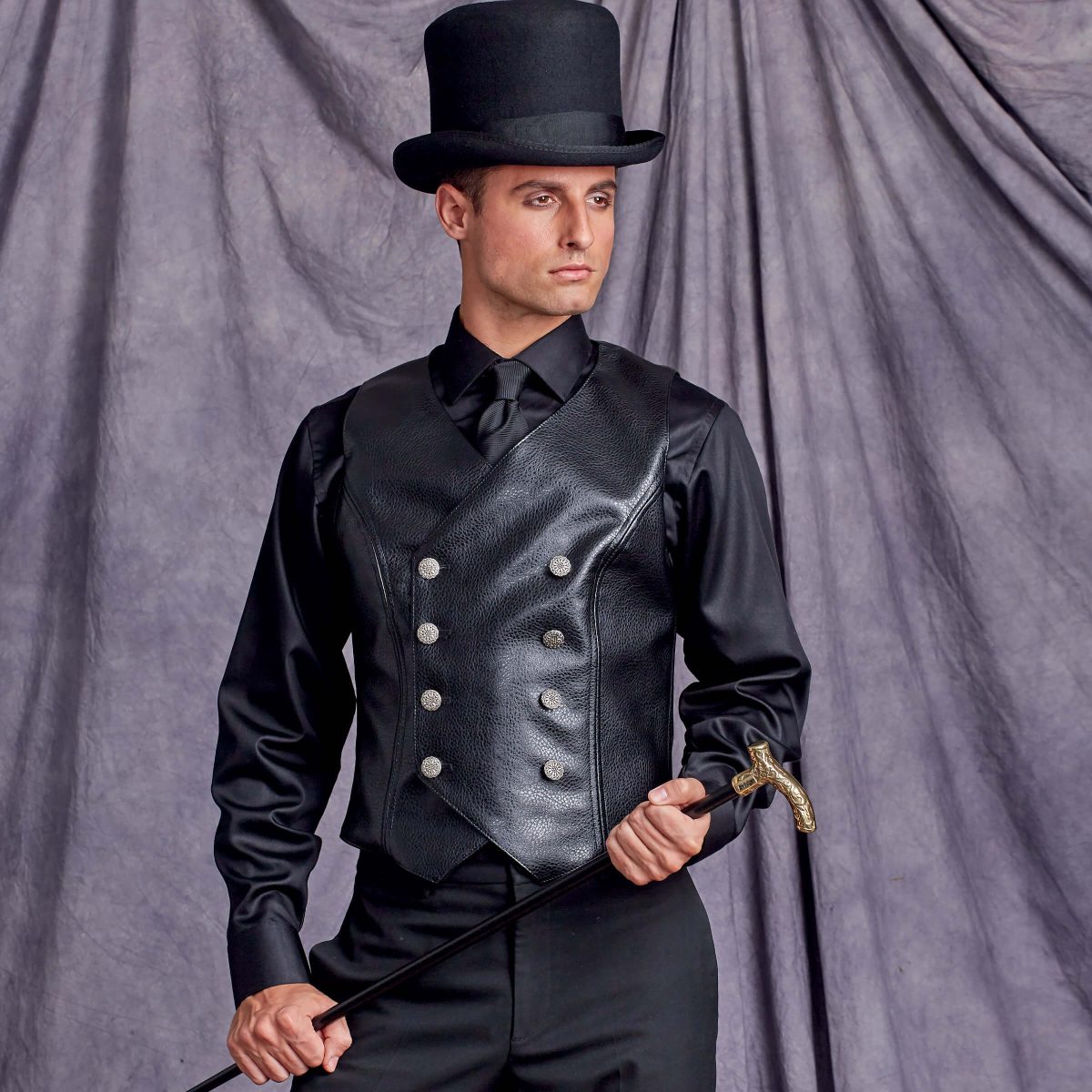 PATTERN S9087 MEN'S STEAMPUNK CORSET WAISTCOAT
