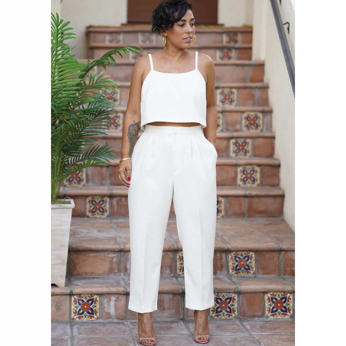 Simplicity Sewing Pattern S9114 Misses' Dress, Top & Trousers