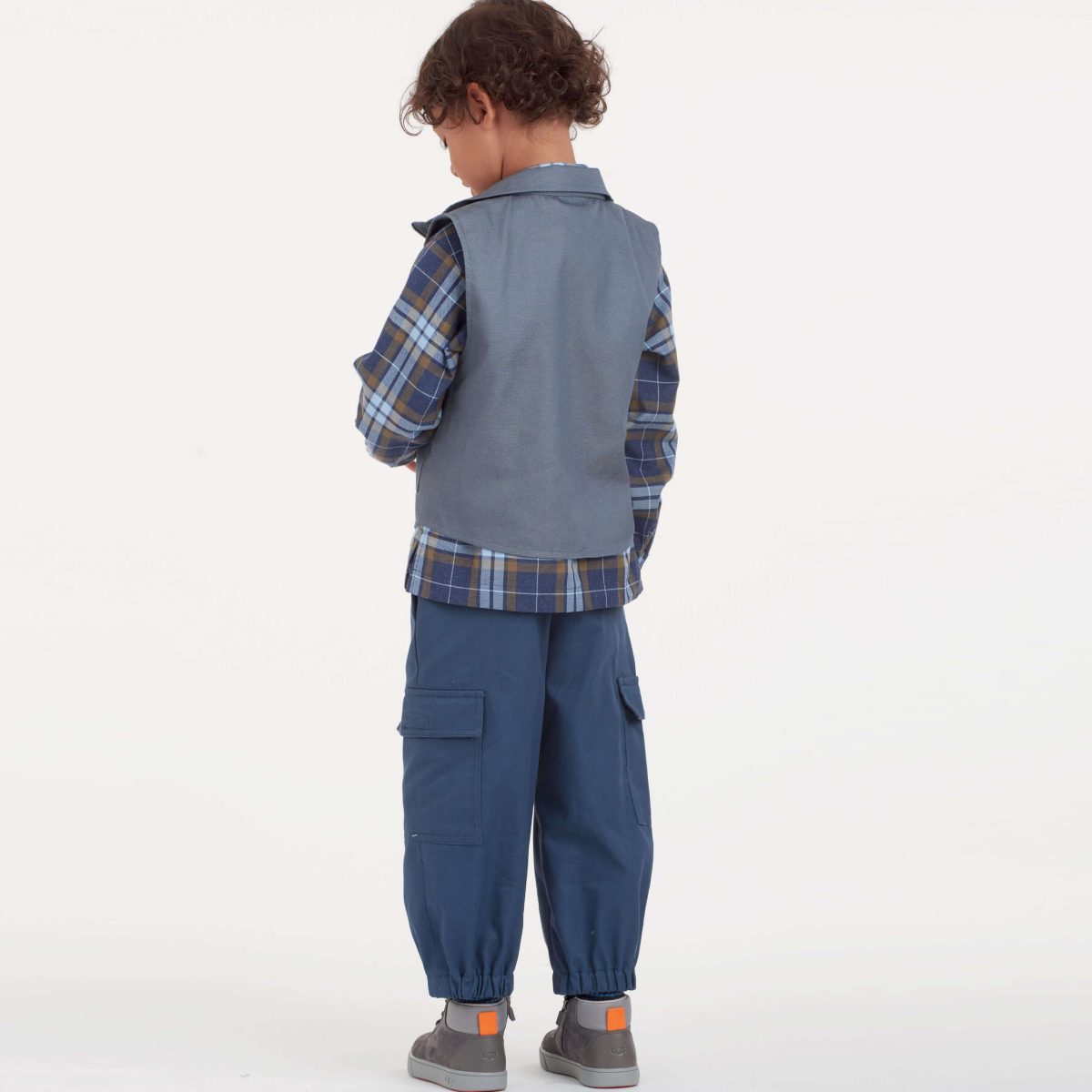 Simplicity Sewing Pattern S9201 Children's and Boys' Shirt, waistcoat and Pull-On Trousers