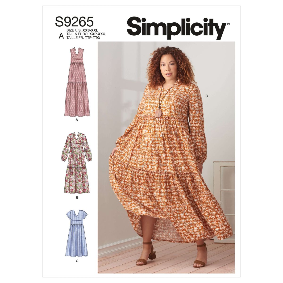 navy mother of the groom dresses Nita Patterns Women's Maternity Holly Dress Pattern – Good's Store Online main image 0