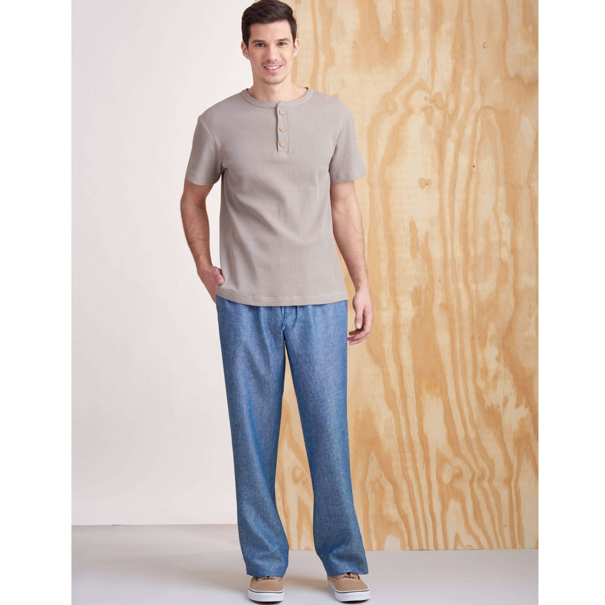 Simplicity Sewing Pattern S9315 Men's Casual Tops and Trousers