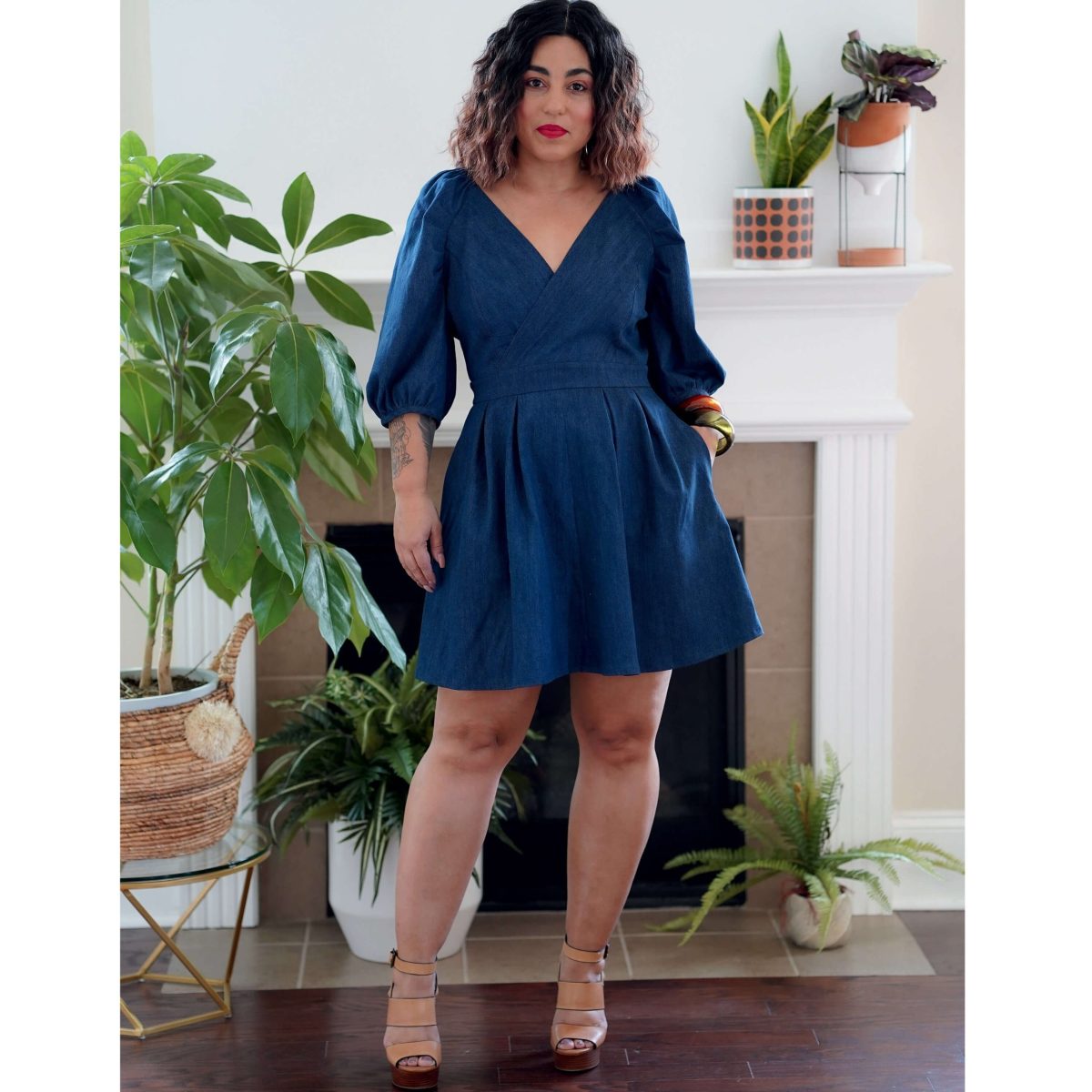 Simplicity Sewing Pattern S9329 Misses' Dress in Two Lengths Mimi G Style