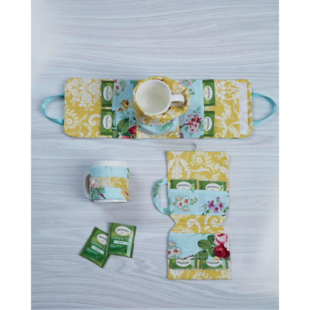 Simplicity Sewing Pattern S9511 Mug Case, Tea Bag Case, Mug Cozy