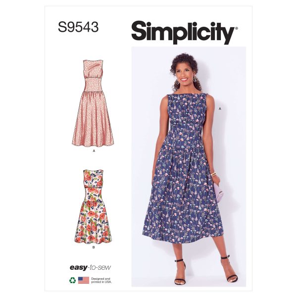 Simplicity Sewing Pattern S9542 Misses' Dresses