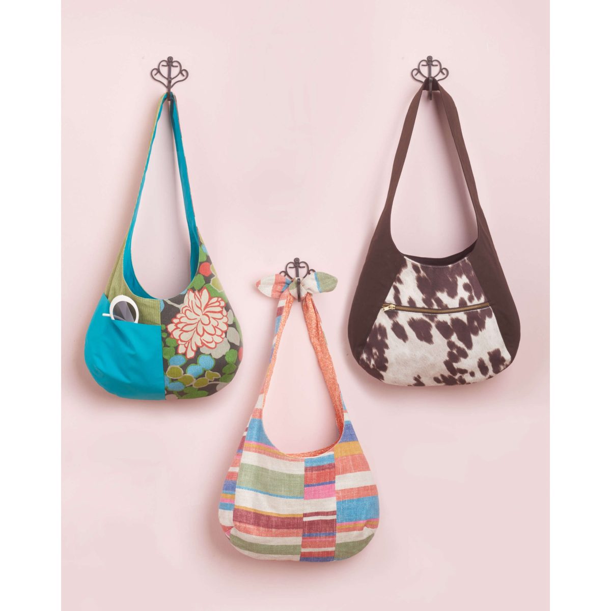 Simplicity Sewing Pattern S9563 Slouch Bags, Purse Organizer and Cosmetic Case