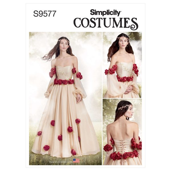 Simplicity Sewing Pattern S9577 Misses' Fantasy Costume