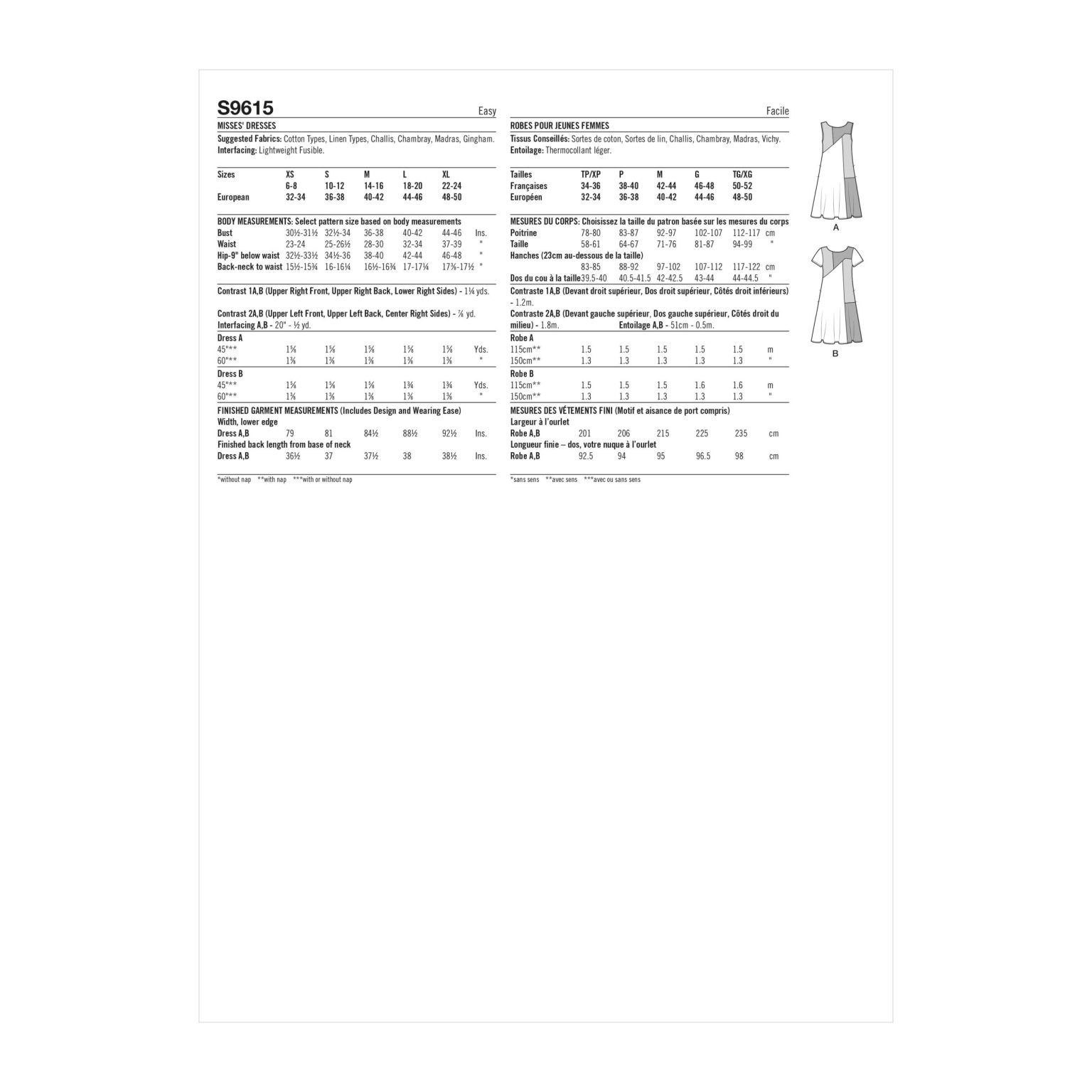 simplicity-sewing-pattern-s9615-misses-dresses-sewdirect-australia
