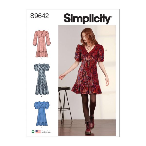 Simplicity Sewing Pattern S9642 Misses' Dress