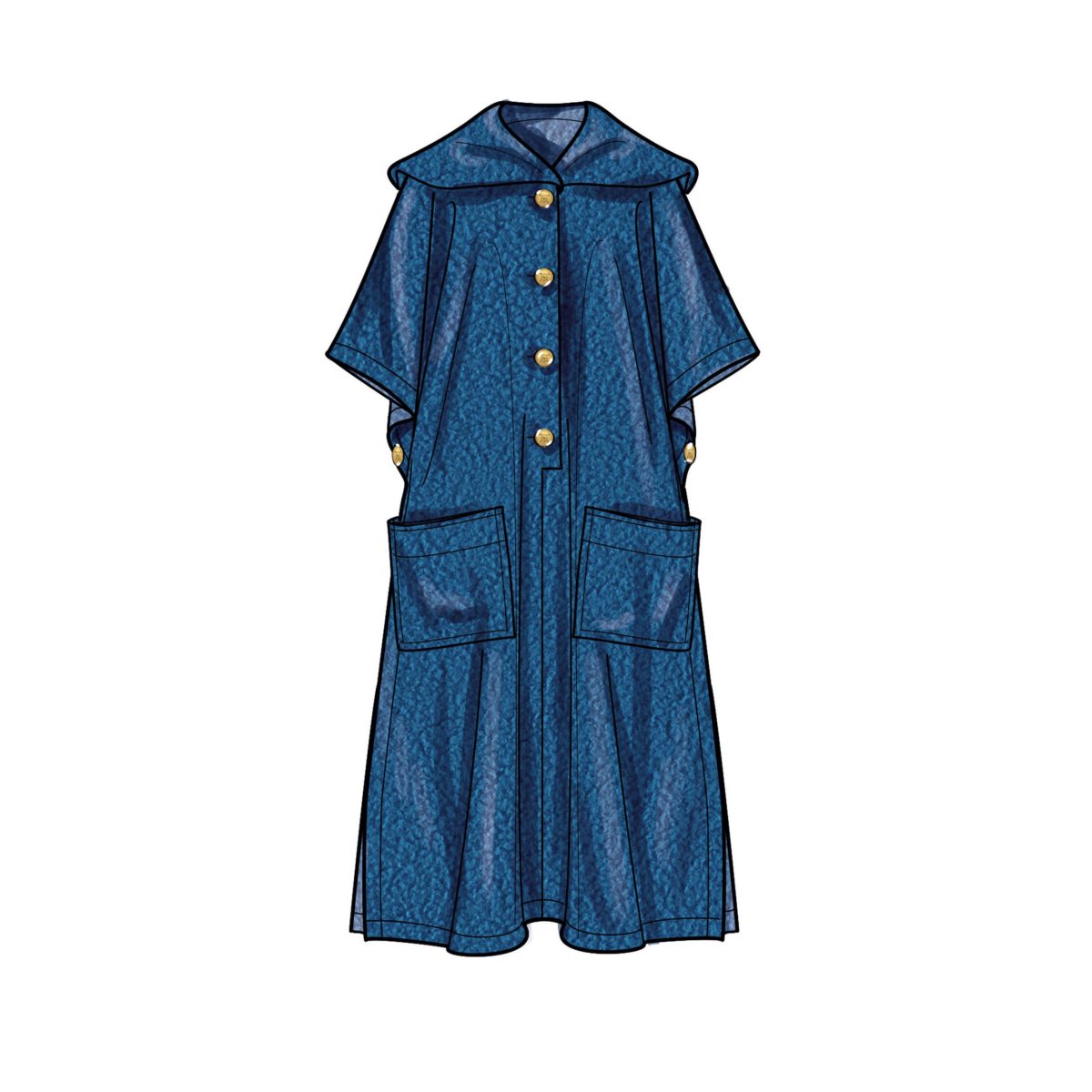 Simplicity Sewing Pattern S9649 Misses' Ponchos