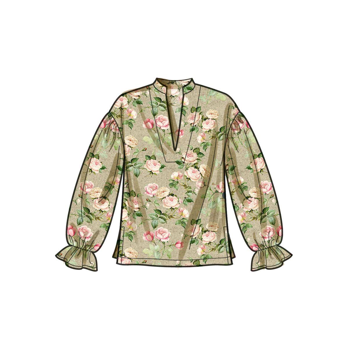 Simplicity Sewing Pattern S9681 Misses' and Women's Pull-Over Top