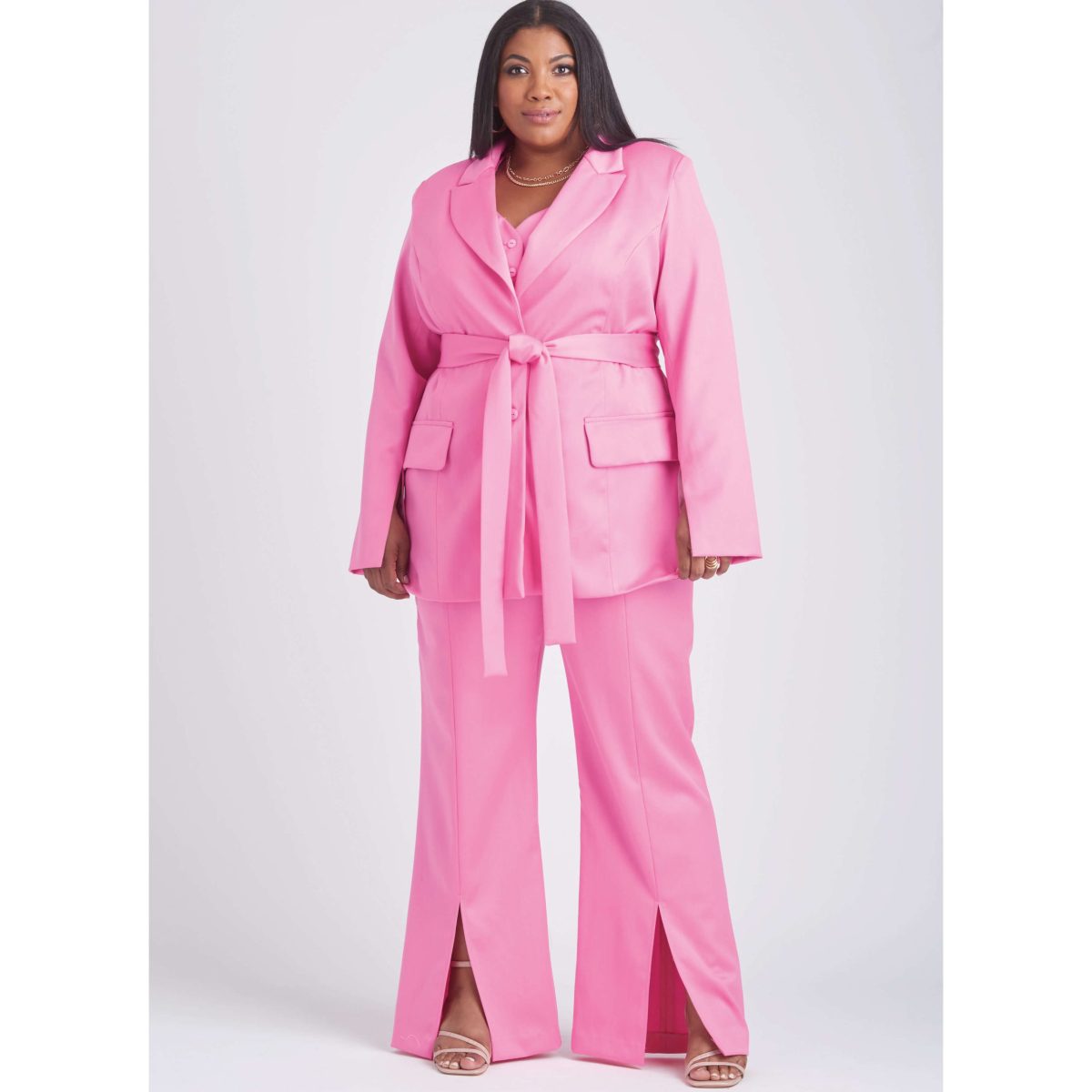 Simplicity Sewing Pattern S9688 Misses' and Women's Jacket with Tie Belt