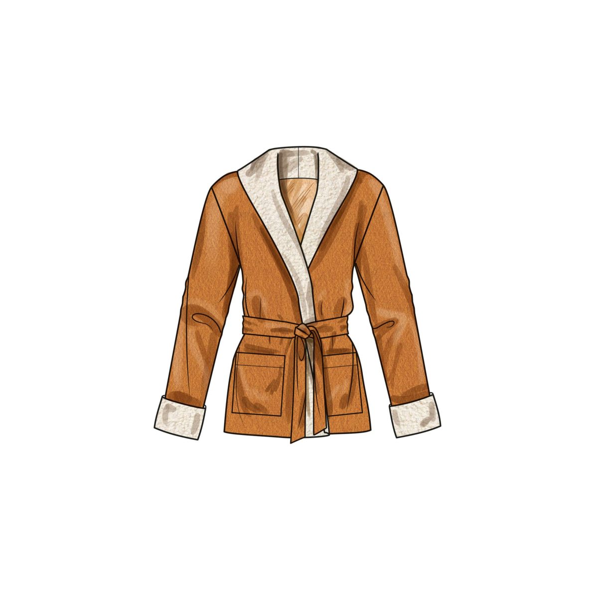 Simplicity Sewing Pattern S9692 Unisex Jacket, Waistcoat, and Belt
