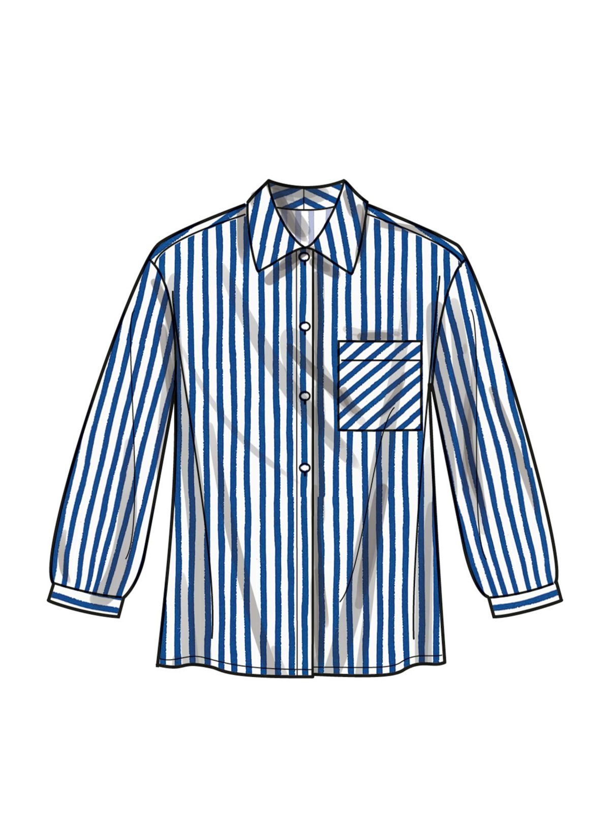 Simplicity Sewing Pattern S9708 Women's Shirts