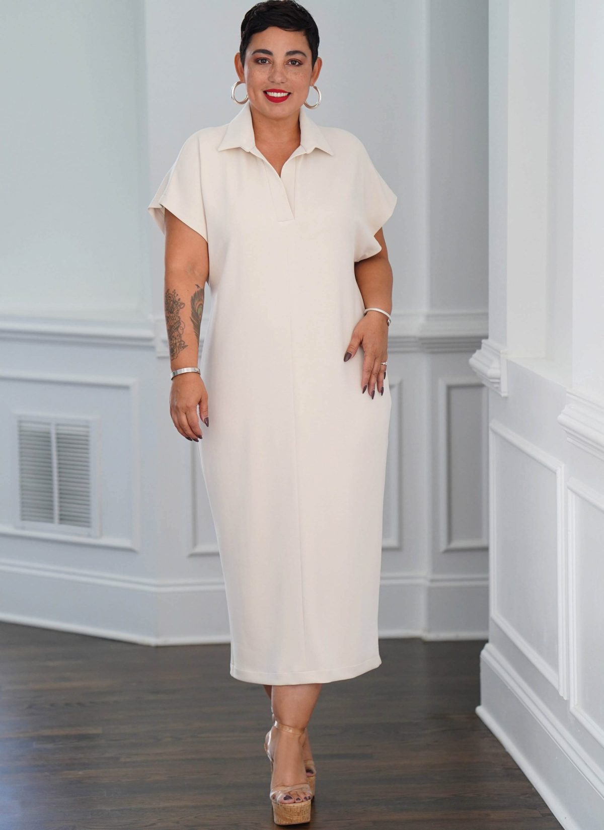 Simplicity Sewing Pattern S9740 Misses' Knit Dress in Two Lengths by Mimi G Style