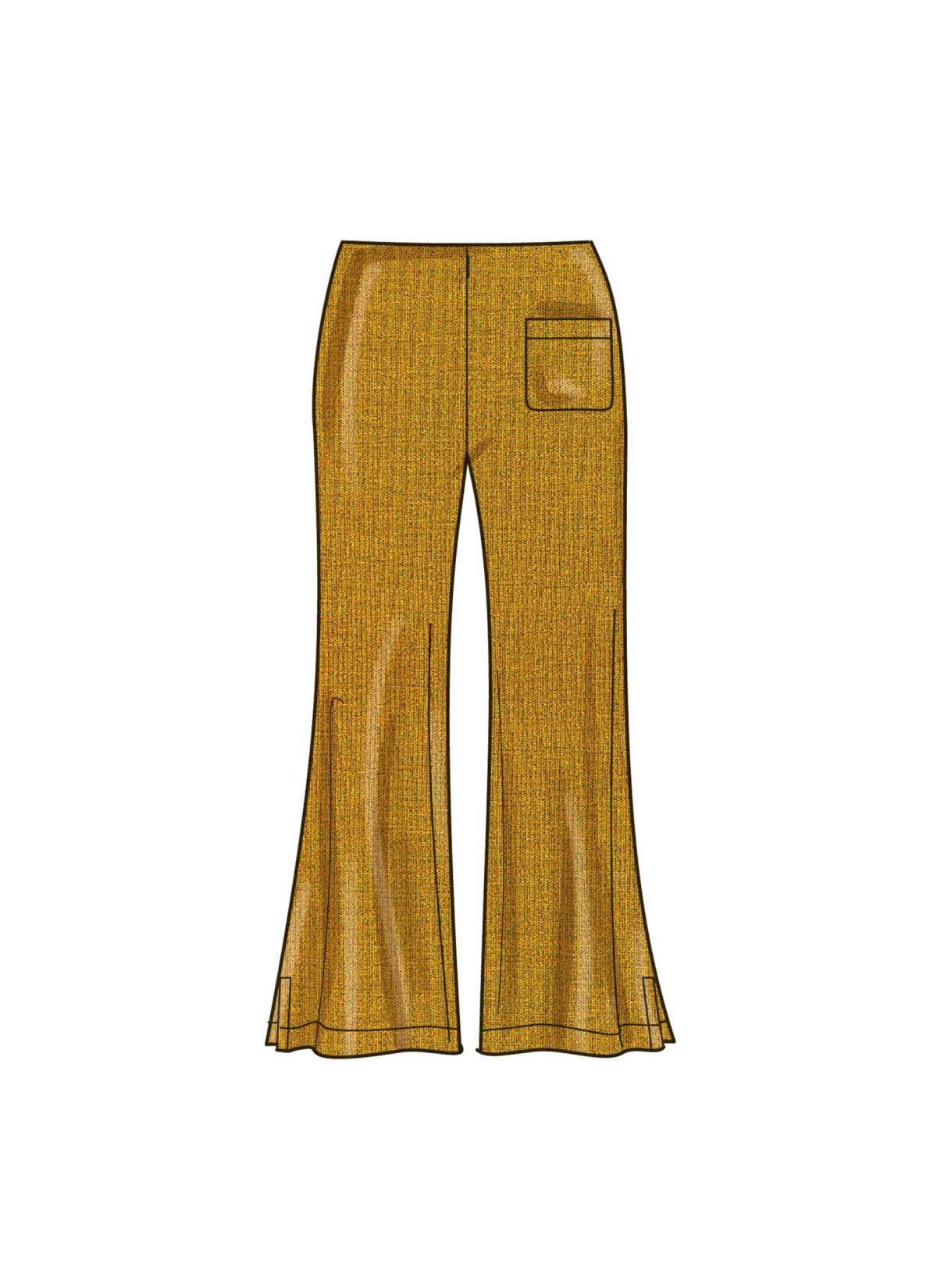 Simplicity Sewing Pattern S9752 Women's Knit Skirts and Trousers in Two Lengths