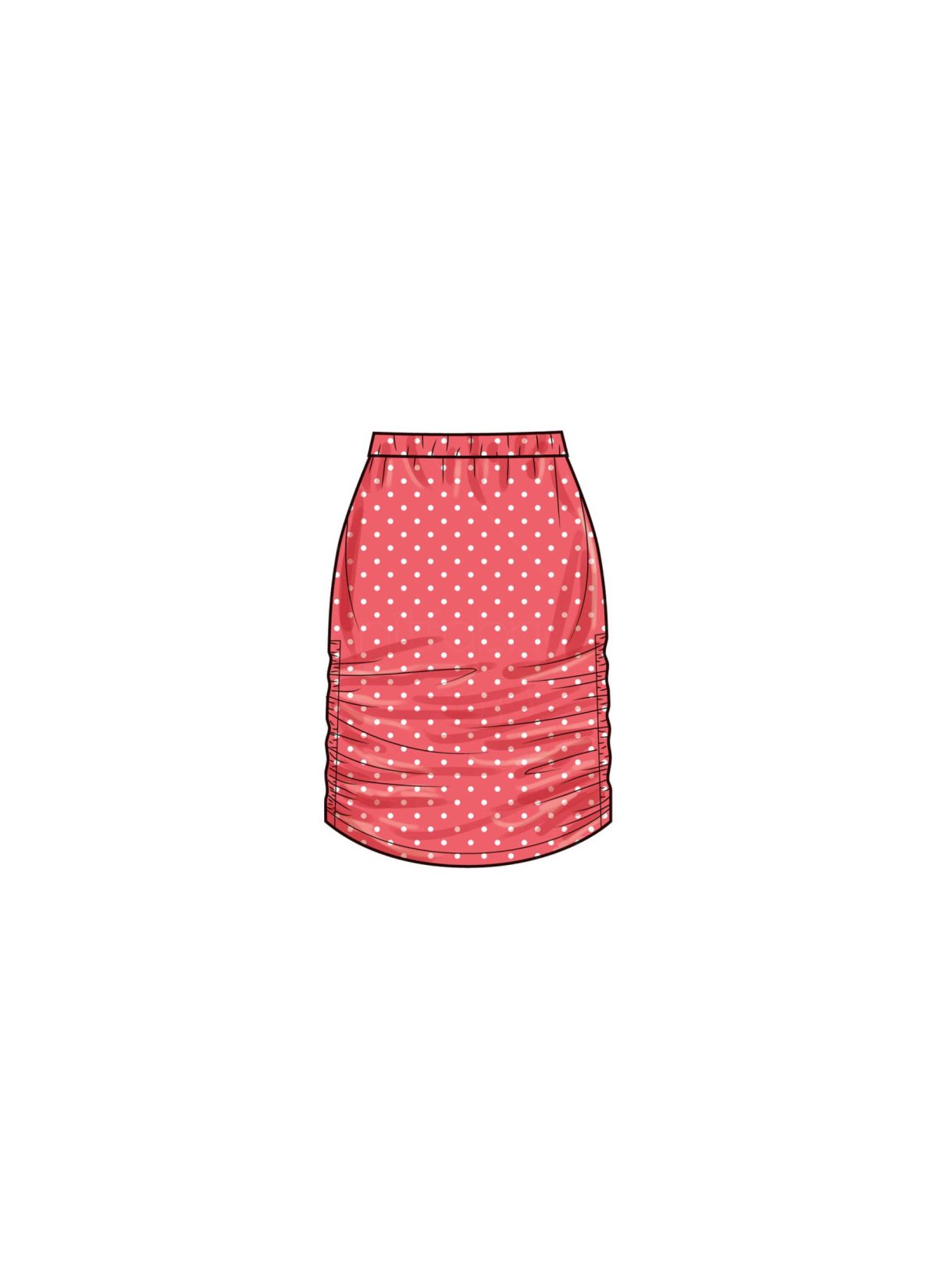 Simplicity Sewing Pattern S9757 Misses' Knit Top and Skirt in Two Lengths