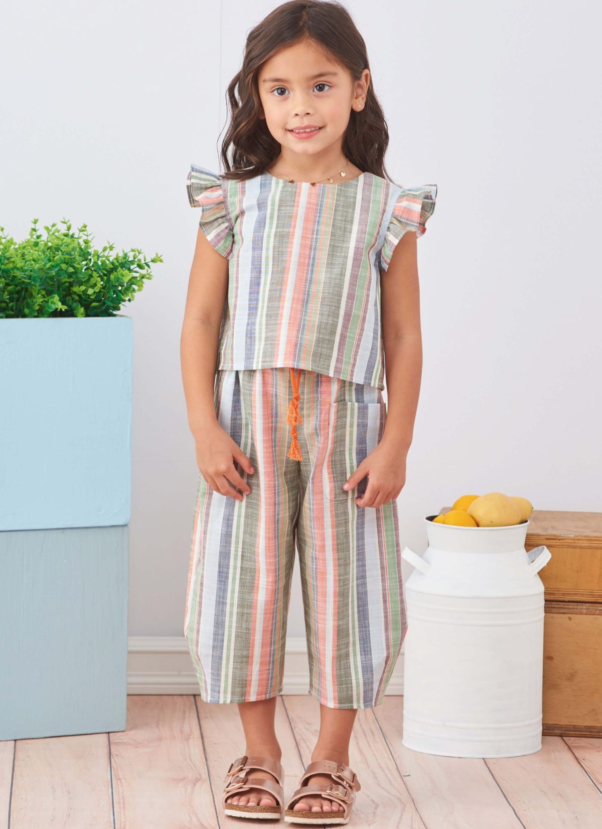 Simplicity Sewing Pattern S9761 Children's and Girls' Dress, Top and Bottoms
