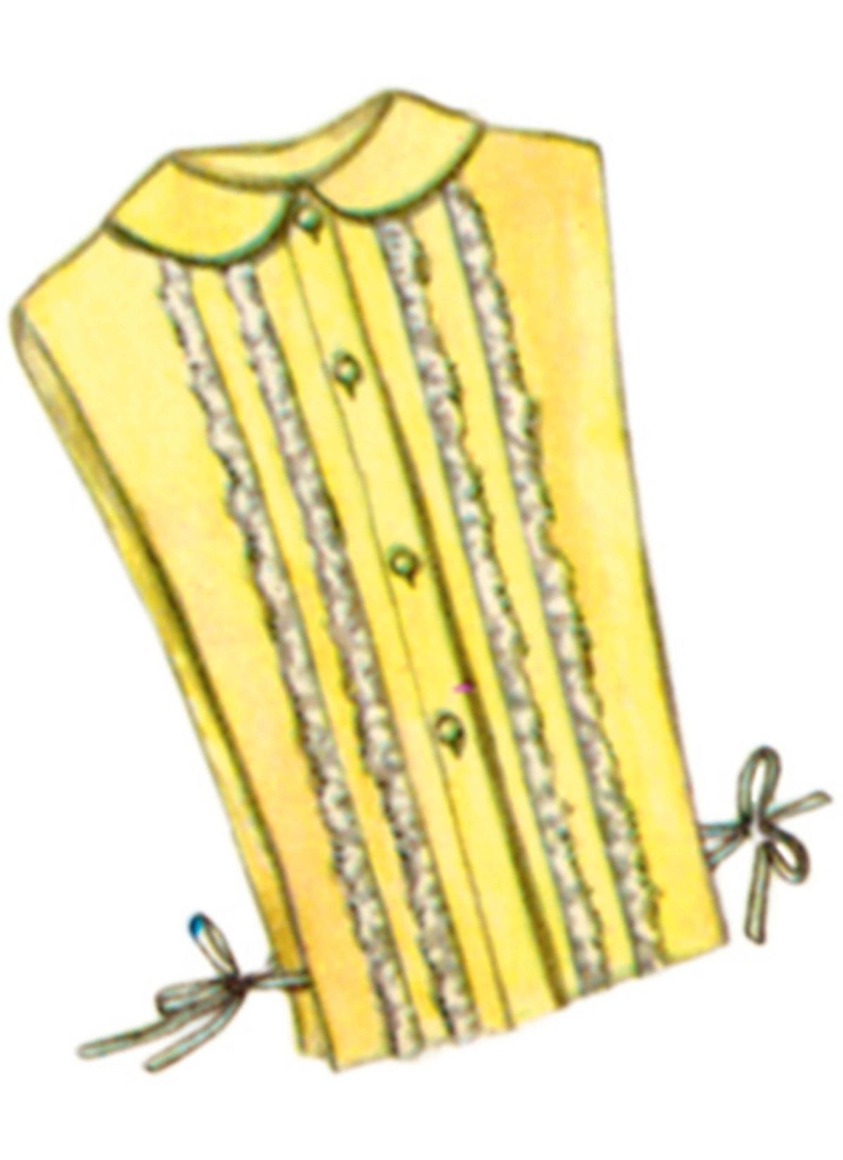 Simplicity Sewing Pattern S9817 Misses' Vintage Neckwear, Headband, Dickey and Sash-Belt