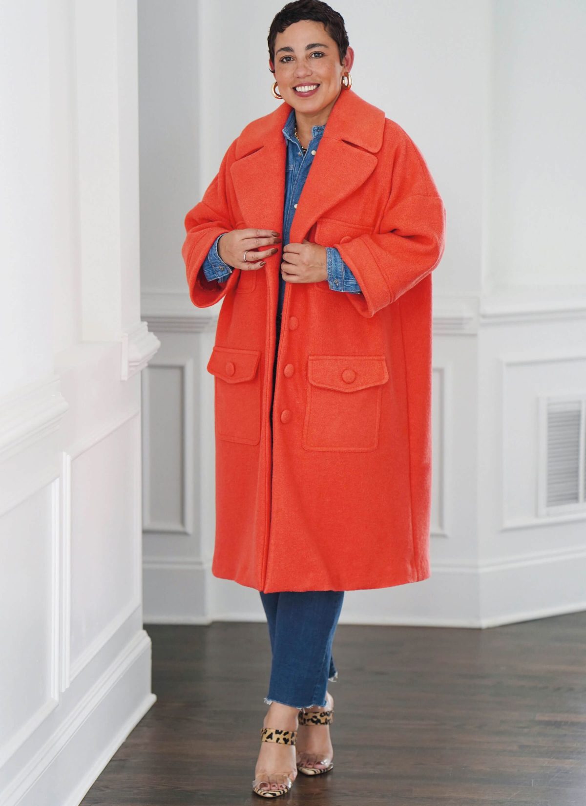 Simplicity Sewing Pattern S9824 Misses' Coat in Two Lengths by Mimi G Style