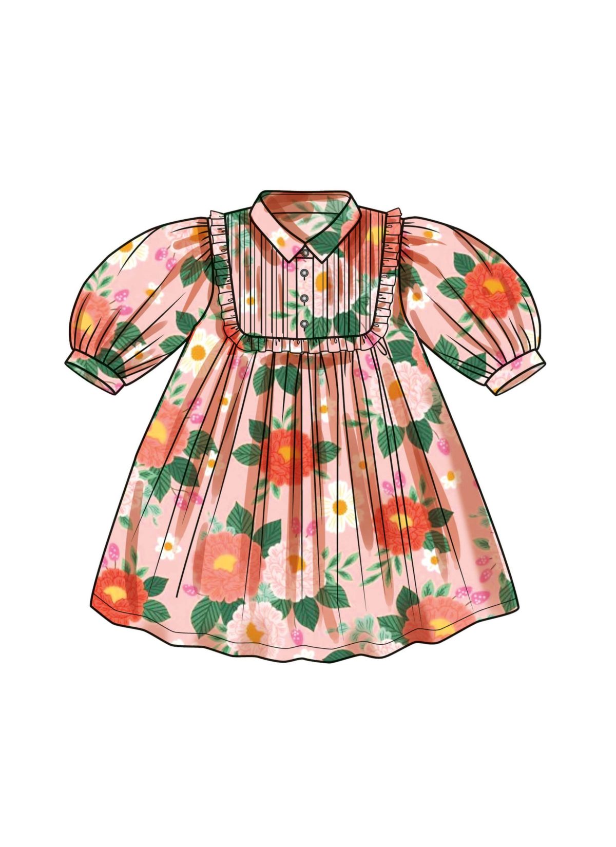 Simplicity Sewing Pattern S9830 Children's Dresses