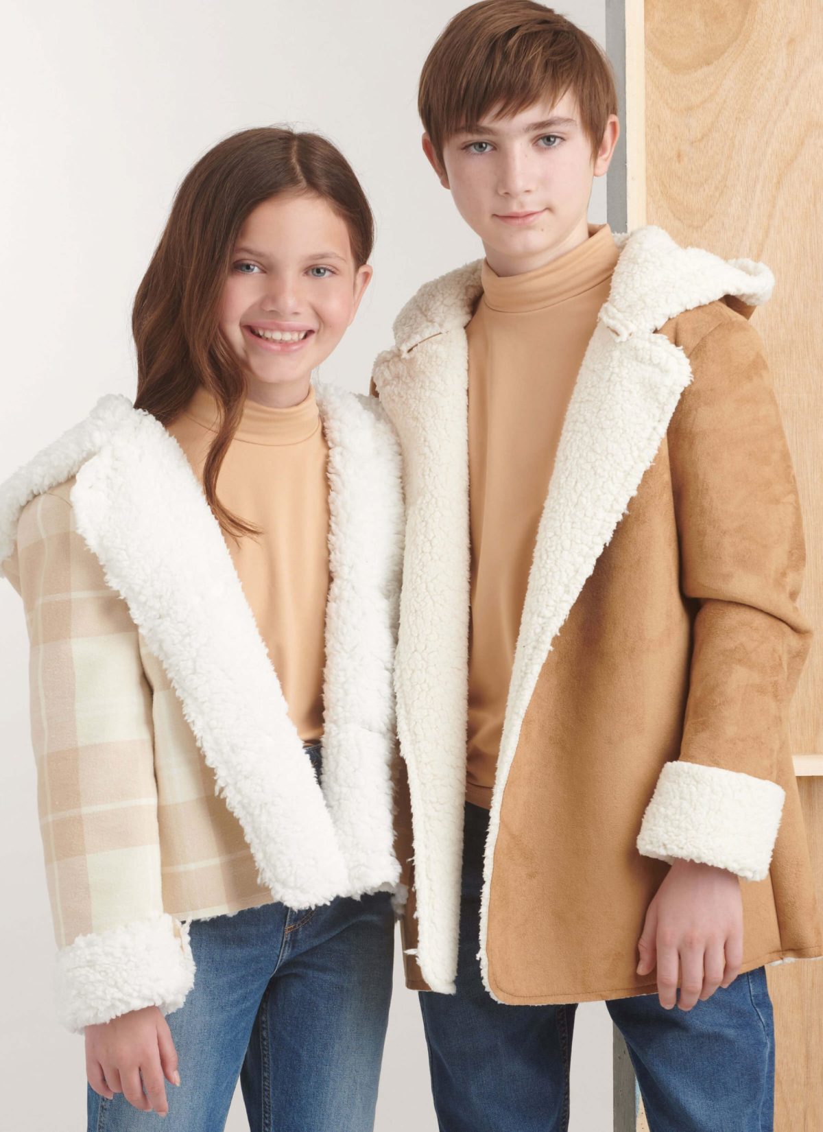 Simplicity Sewing Pattern S9832Girls' and Boys' Jacket In Two Lengths