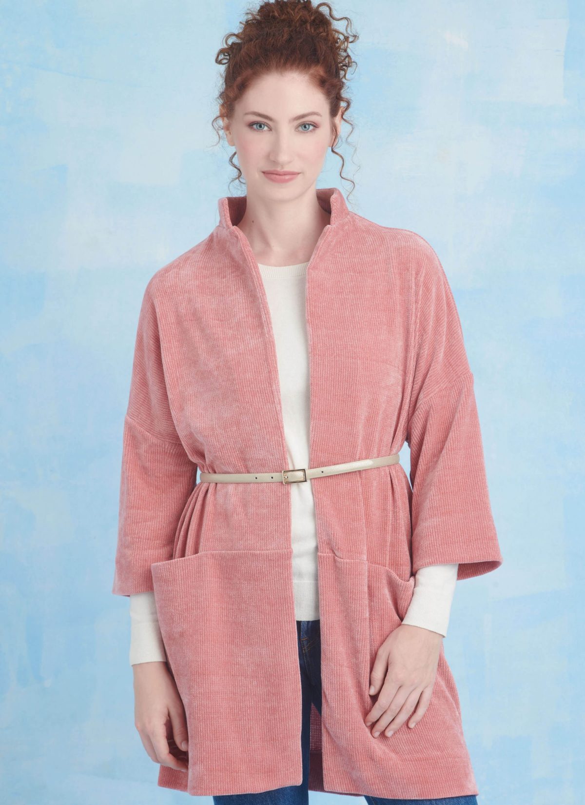 Simplicity Sewing Pattern S9853 Misses' Coats and Scarf by Elaine Heigl Designs