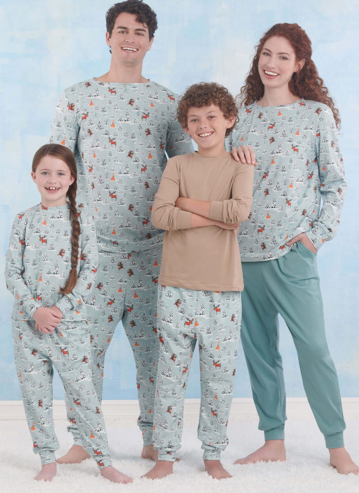 Simplicity Sewing Pattern S9861 Children's, Teens' and Adults' Knit  Loungewear