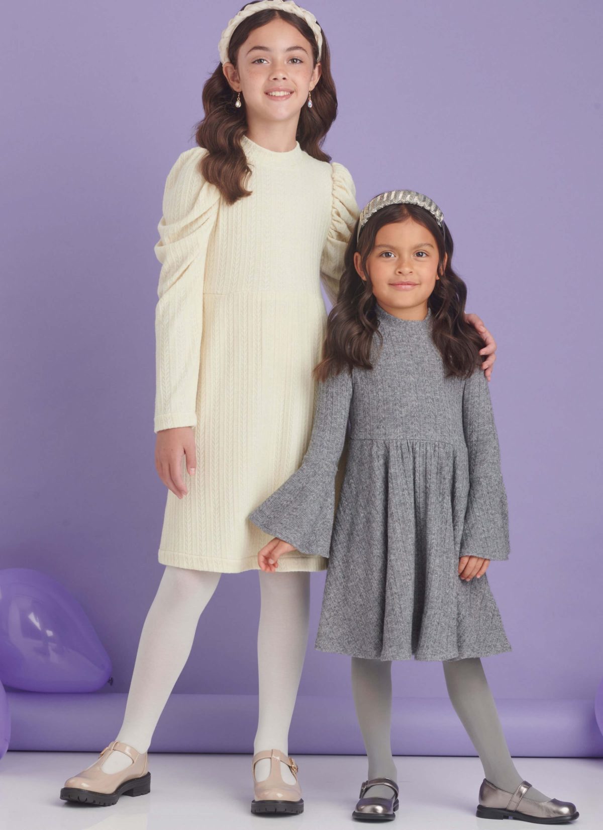 Simplicity Sewing Pattern S9862 Children's and Girls' Knit Dresses