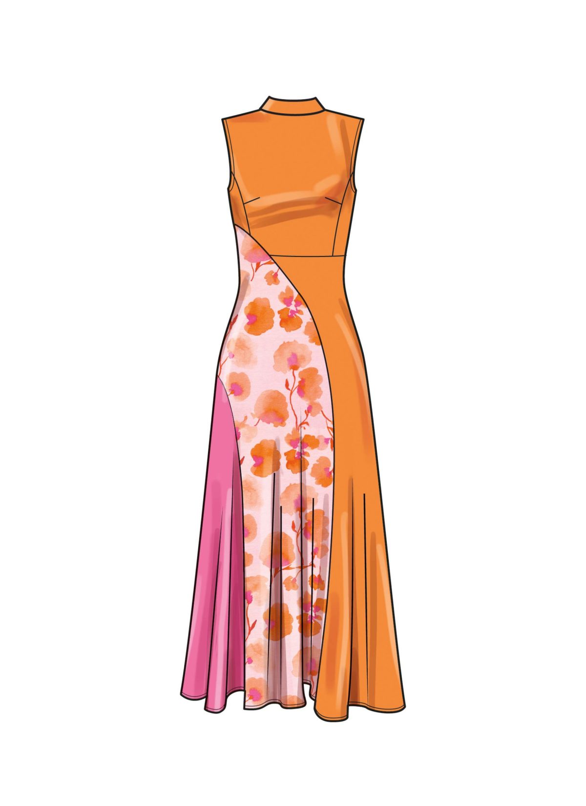 Simplicity Sewing Pattern S9887 Women's Dress with Length Variations