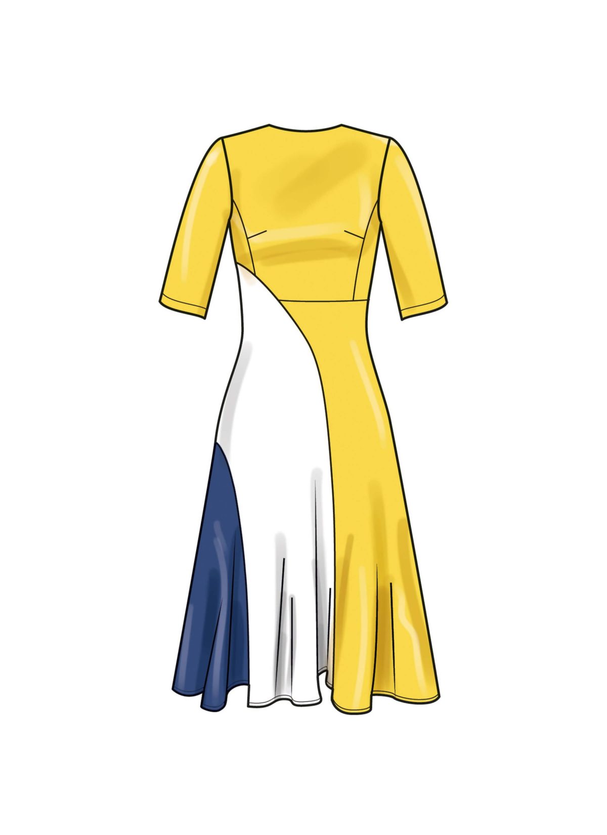 Simplicity Sewing Pattern S9887 Women's Dress with Length Variations