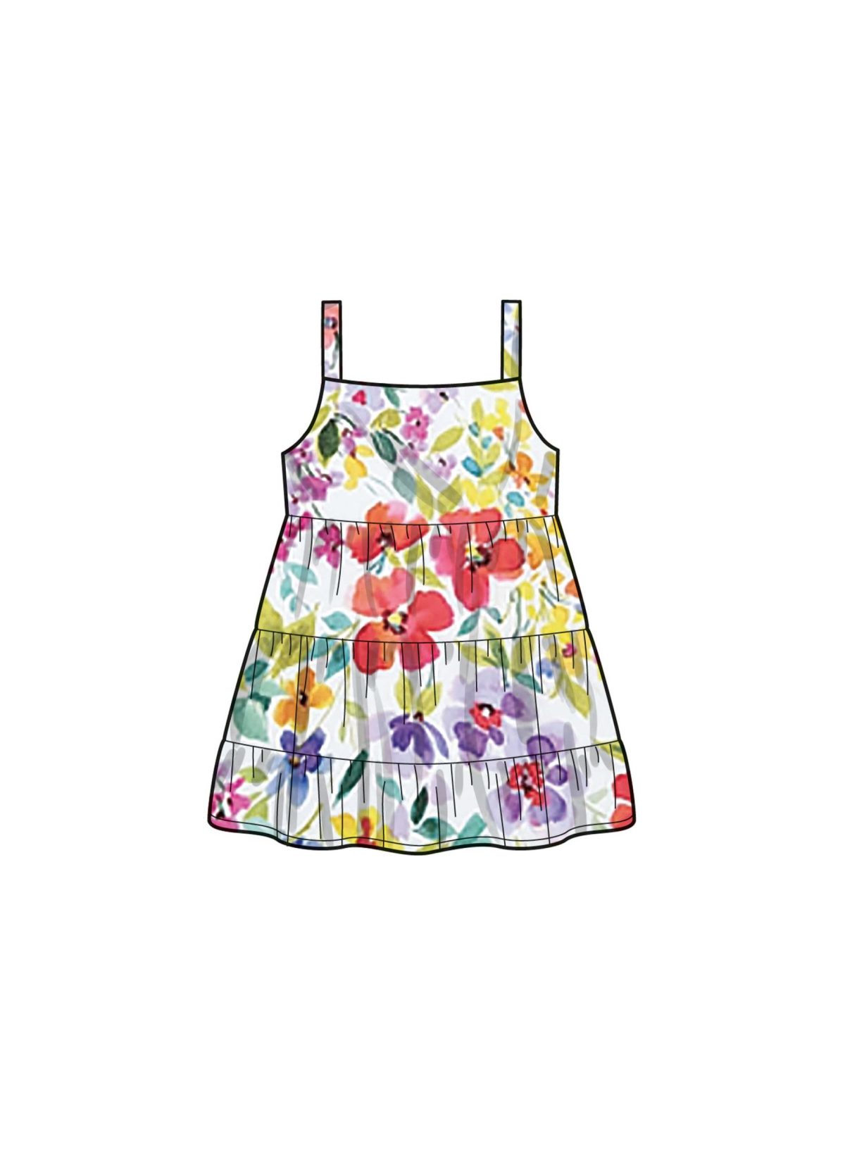 Simplicity Sewing Pattern S9899 Toddlers' Jacket and Dresses