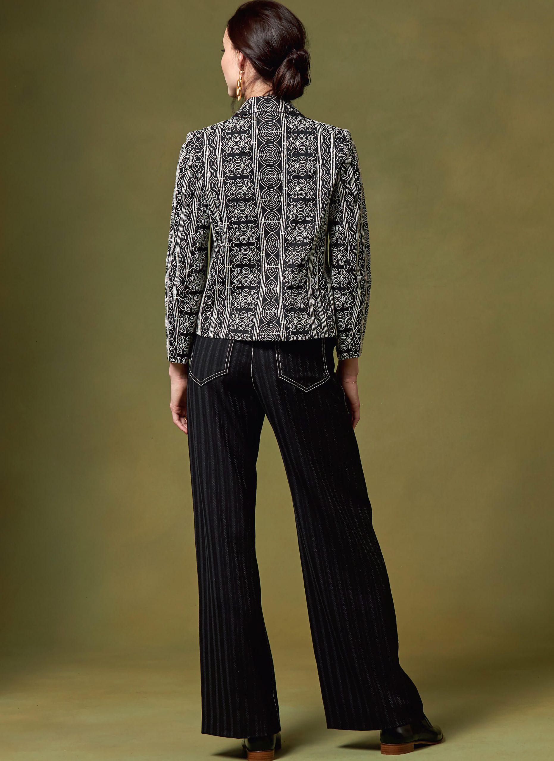 Vogue Patterns V1644 Kathryn Brenne Misses' Jacket and Trousers