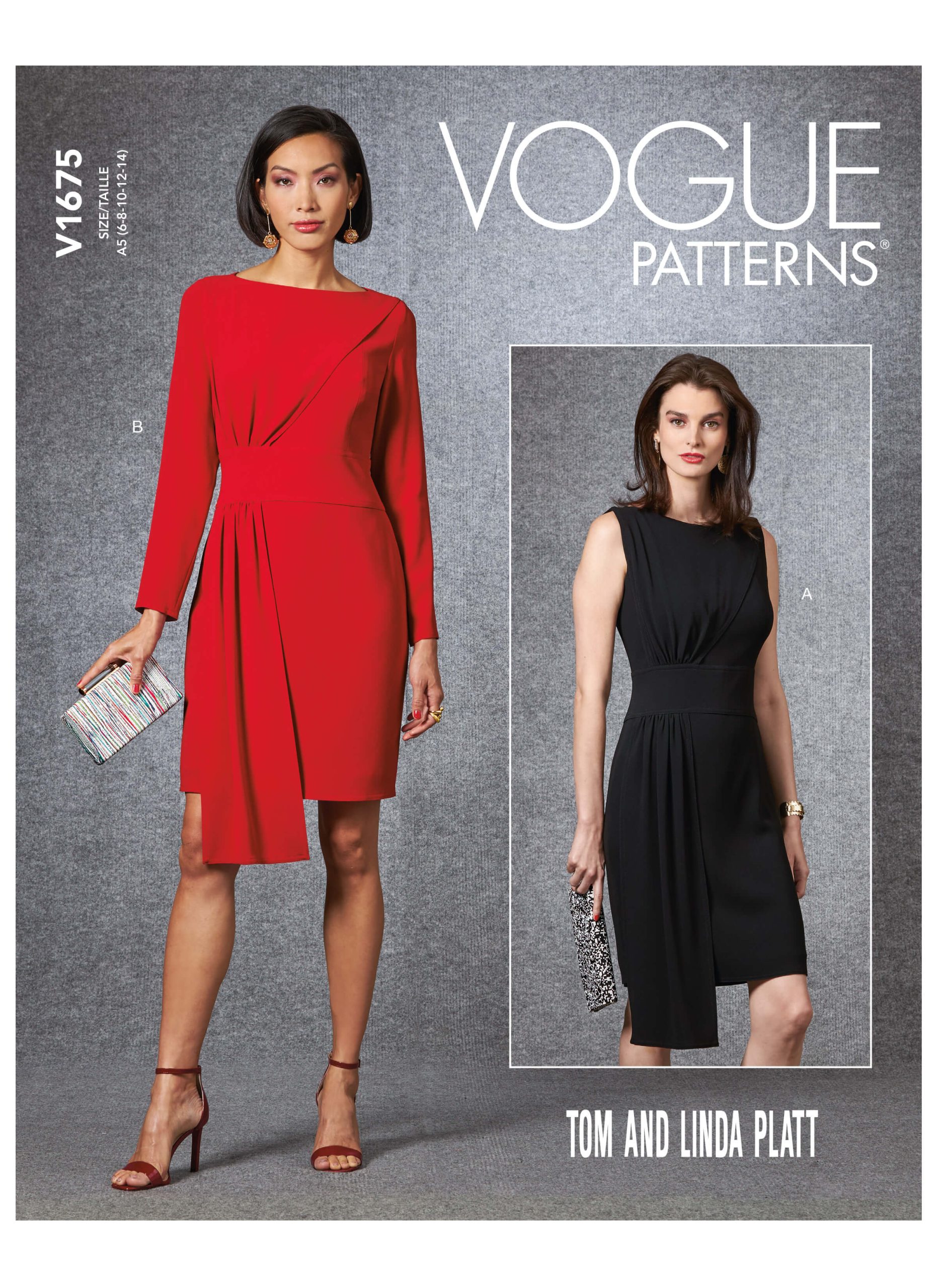 Vogue Patterns V1675 Misses' Dress Tom & Linda Platt