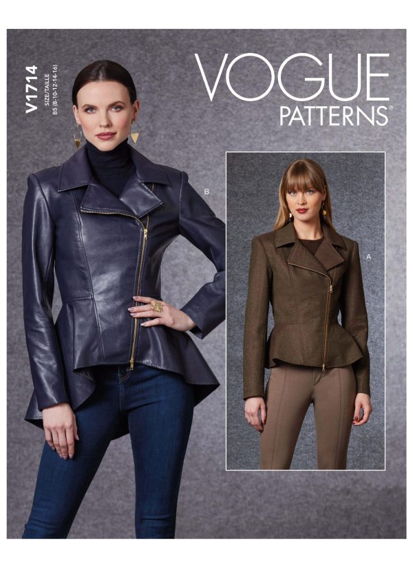 Vogue Patterns V1714 Misses' Jacket
