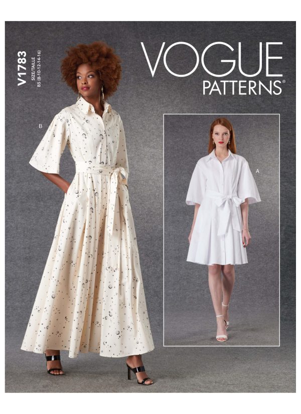 Vogue Patterns V1783 Misses' Dresses