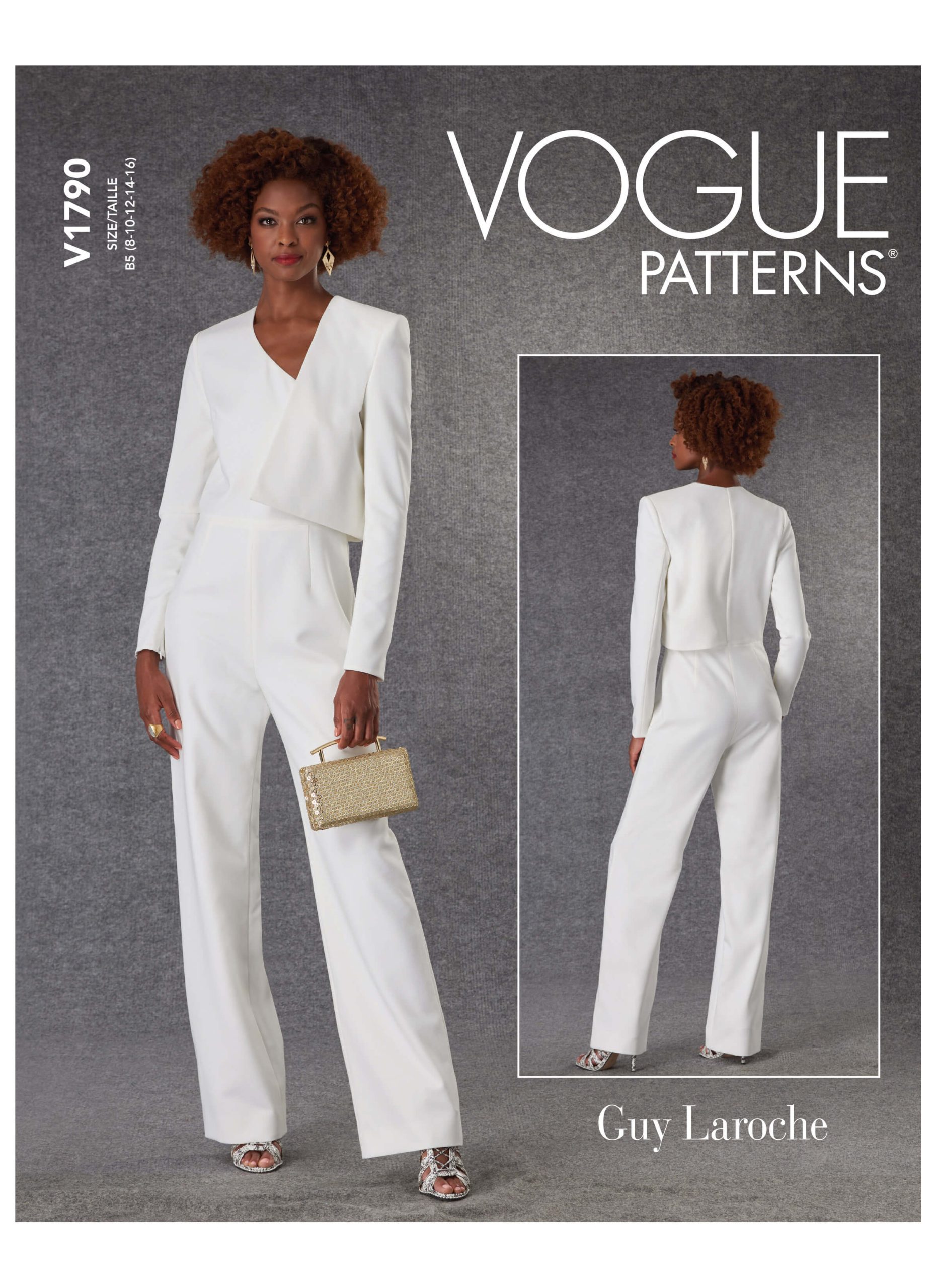 Vogue Patterns V1790 Misses' Jumpsuit Guy Laroche