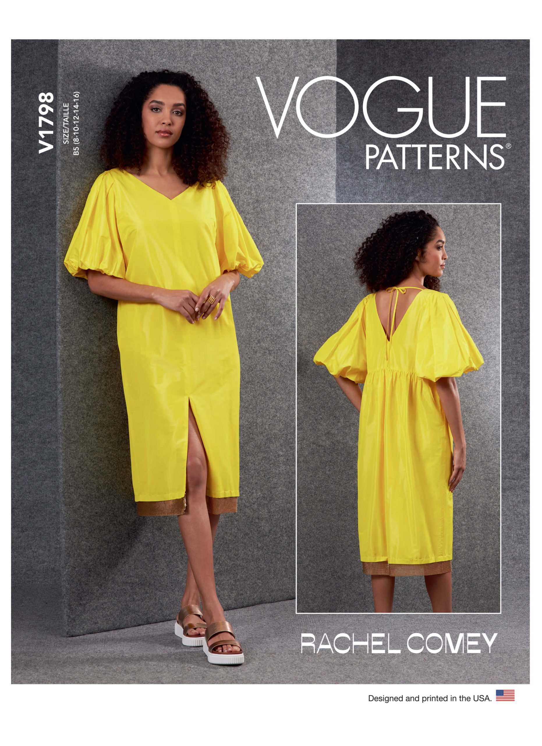 Vogue Patterns V1798 Misses' Dress Rachel Comey