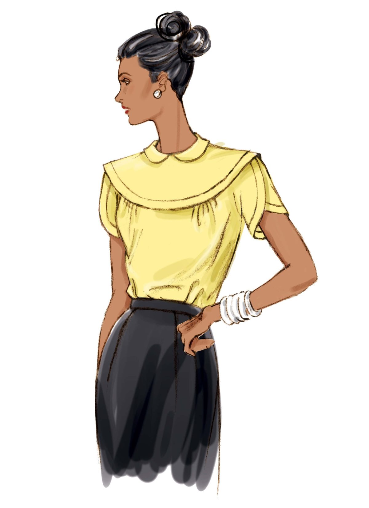 Vogue Patterns V1809 Misses' Vintage tops