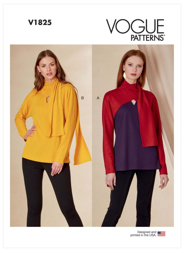 Vogue Patterns V1825 Misses' and Misses' Petite Top