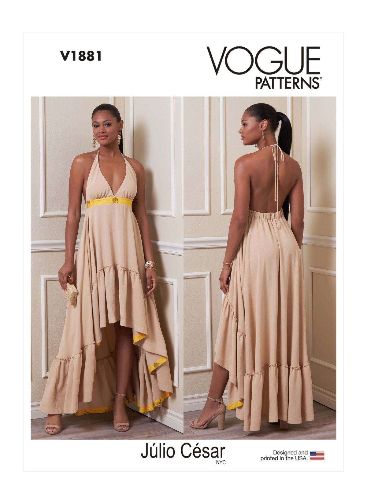 Vogue Patterns V1881 Misses' Dress by Júlio César