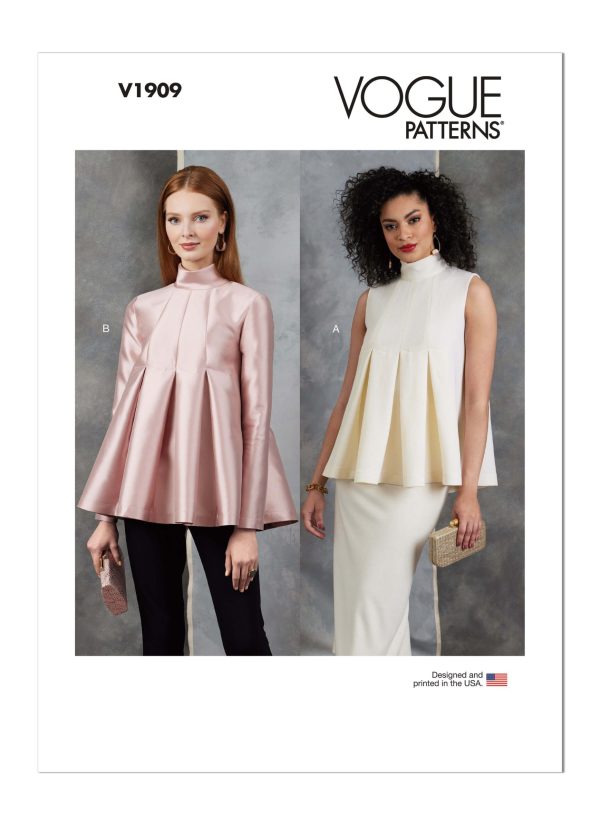 Vogue Patterns V1909 Misses' Top