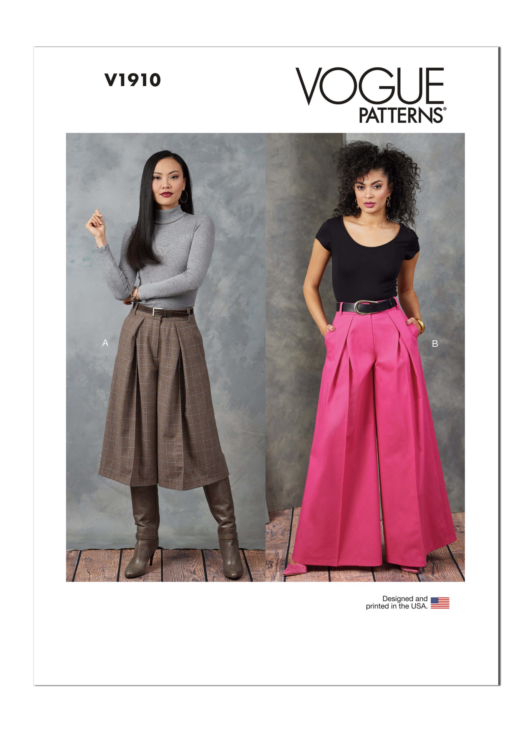 Vogue Patterns V1910 Misses' Trousers
