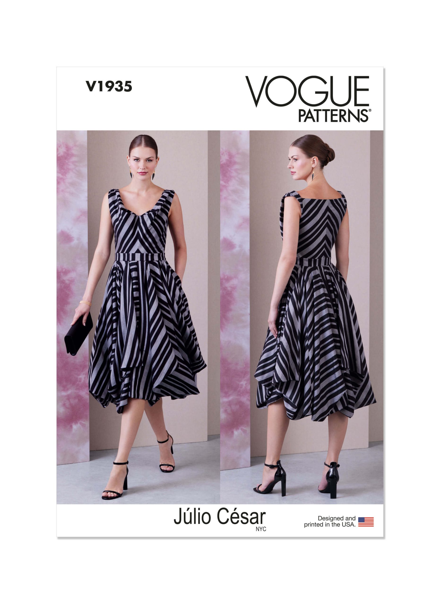 Vogue Patterns V1935 Misses' Dress by Julio Cesar