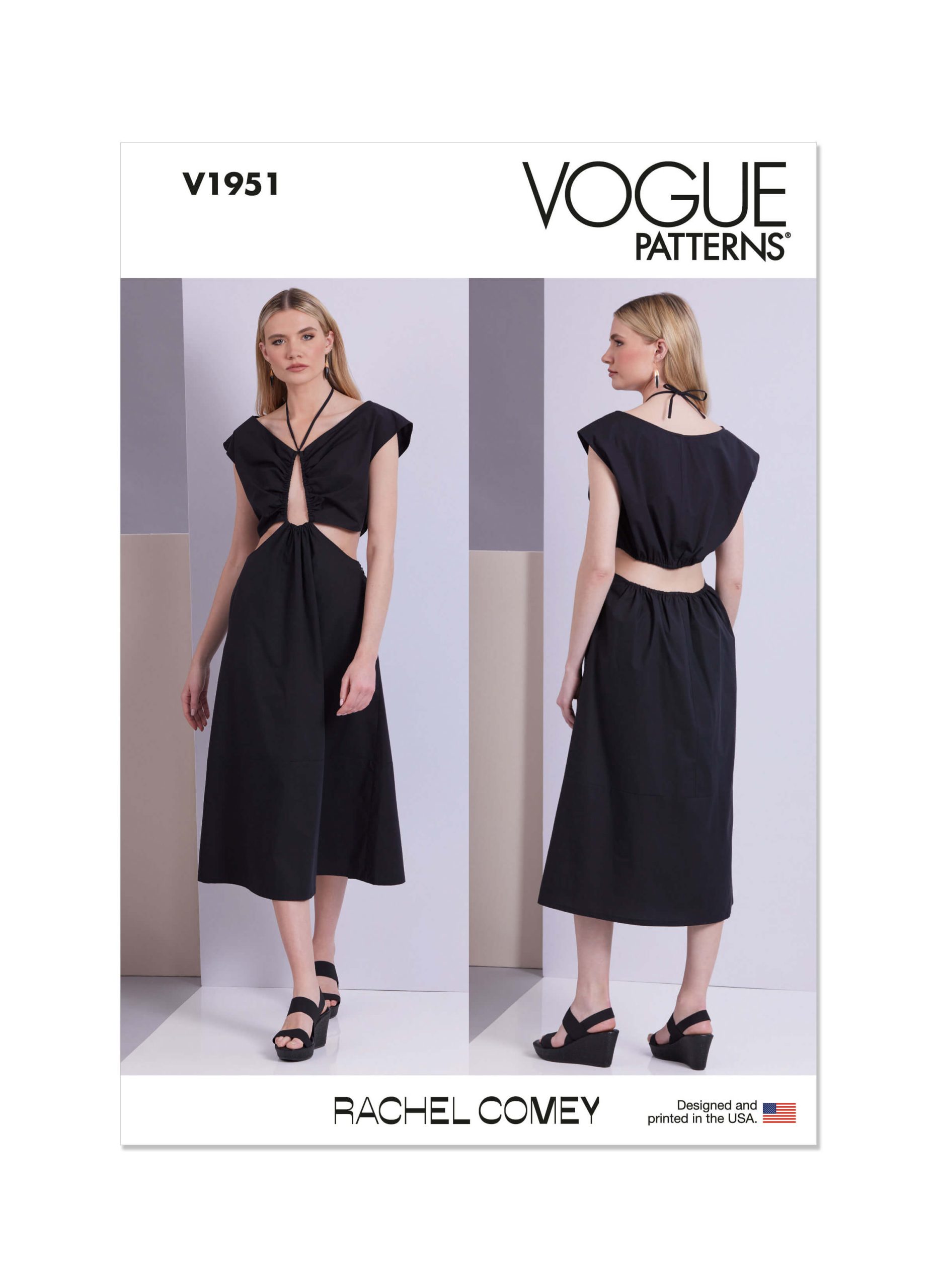 Vogue Patterns V1951 Misses' Dress by Rachel Comey
