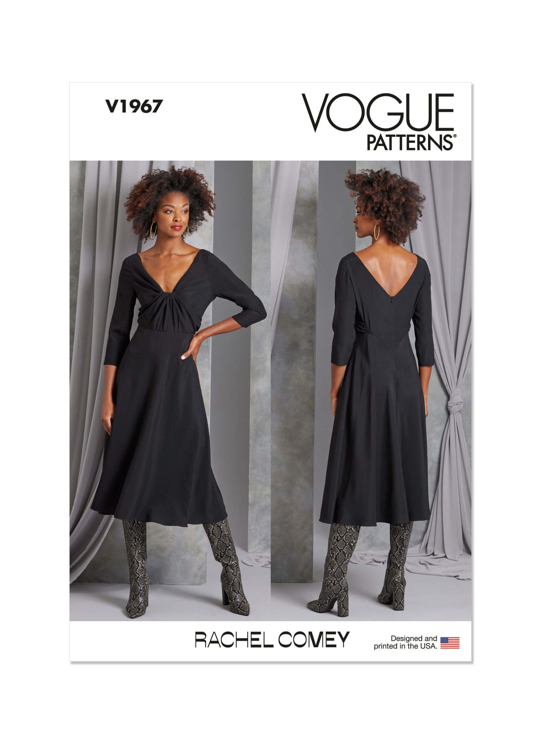 Vogue Patterns V1967 Misses' Dress by Rachel Comey