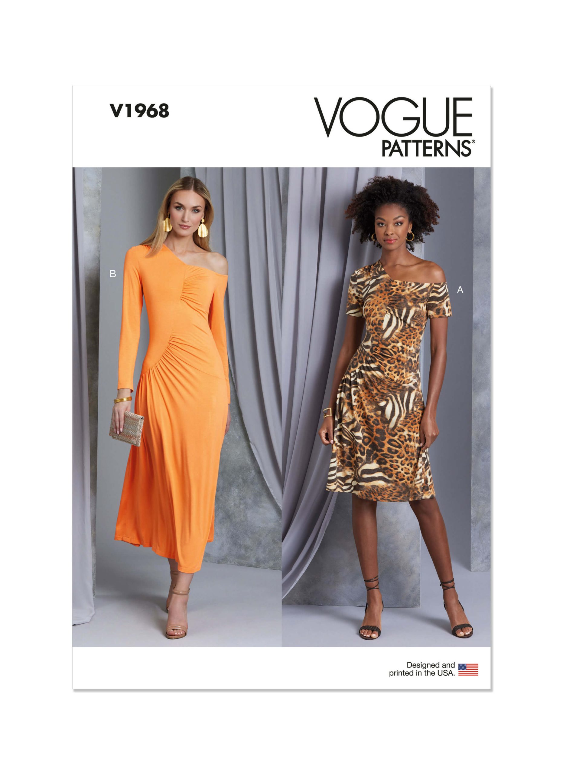 Vogue Patterns V1968 Misses' Knit Dresses
