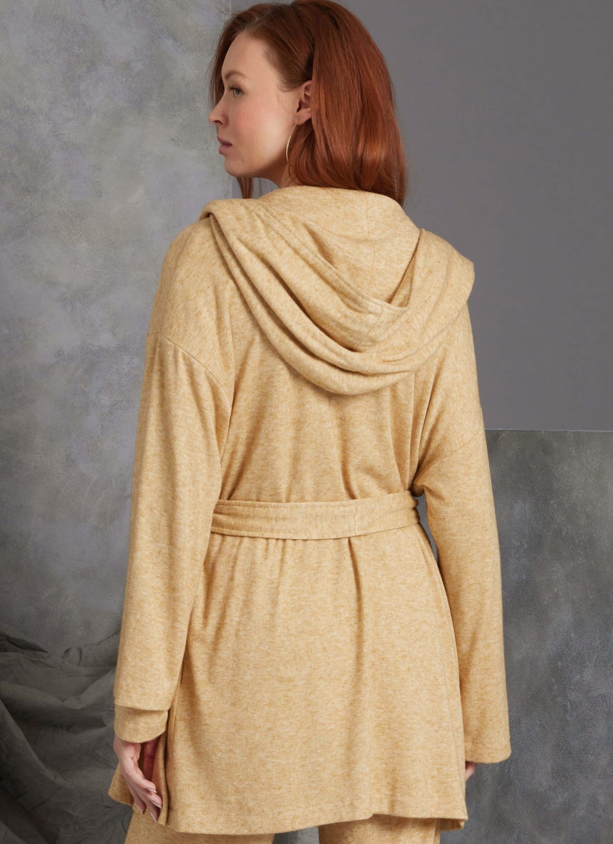 Vogue Patterns V1975 Misses' Knit Jacket with Belt, Top and Bottoms