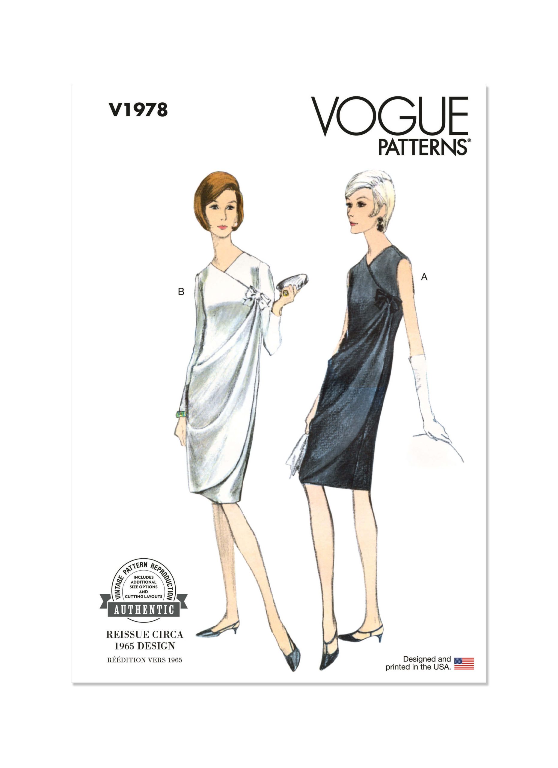 Vogue Patterns V1978 Misses' Dresses